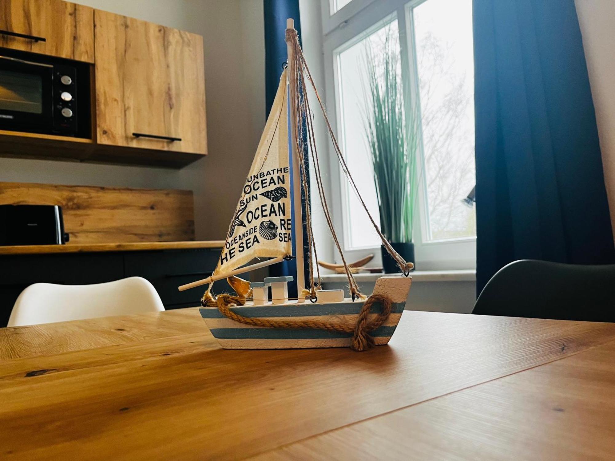 Kapitaenshaus An Der Warnow Mit Sauna Rostock Bagian luar foto